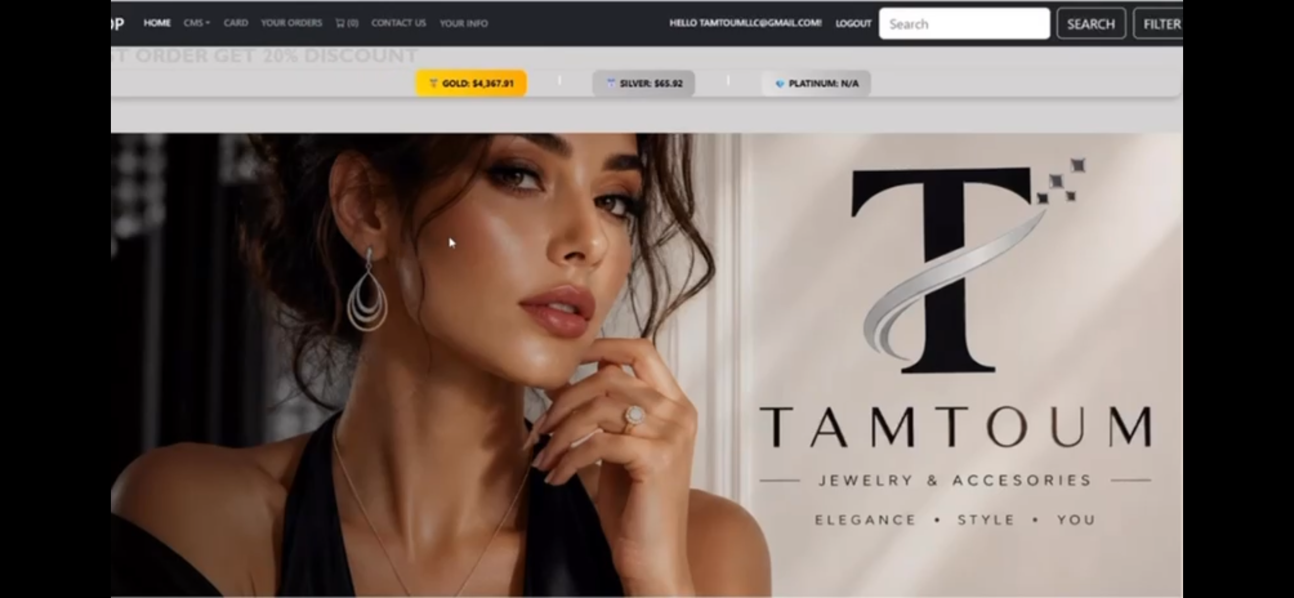 Jewelry Management Dashboard